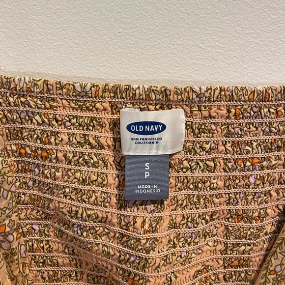 Peach Floral Summer Dress - Picture 4 of 6